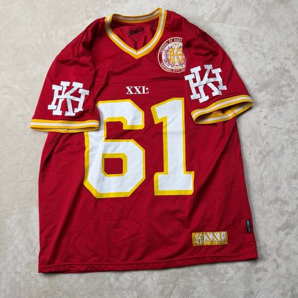 School of Hard Knocks Other - Vintage 2000’s School of Hard Knocks mesh Football Jersey Size M Red 61